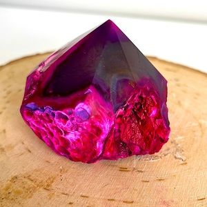 Hot Pink Quartz Crystal